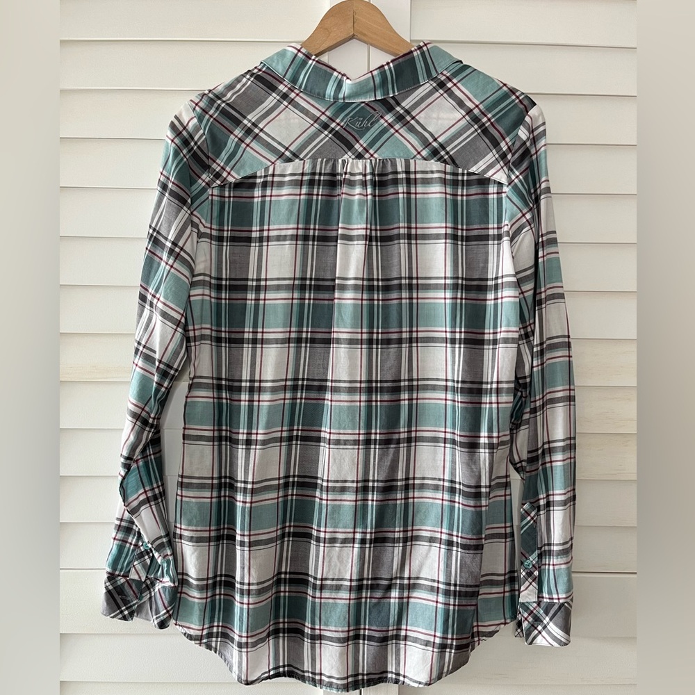 Kuhl Lexi Long Sleeve Button Up Top Size Medium - Picture 4 of 9